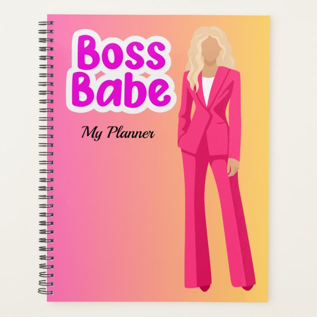 Boss Babe Planner (Front)