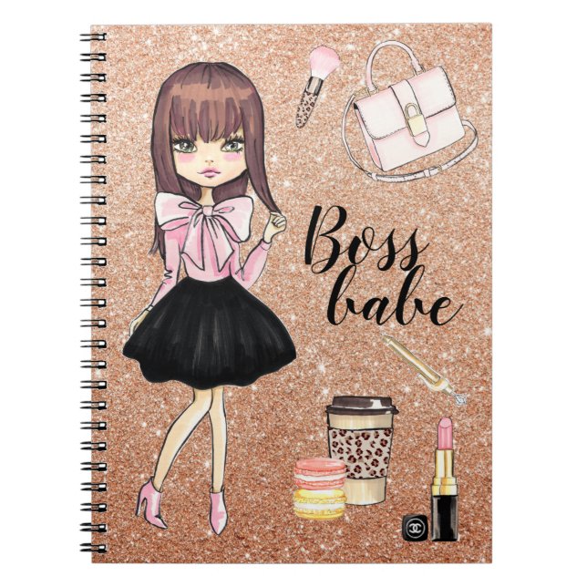 Boss babe planner notebook (Front)