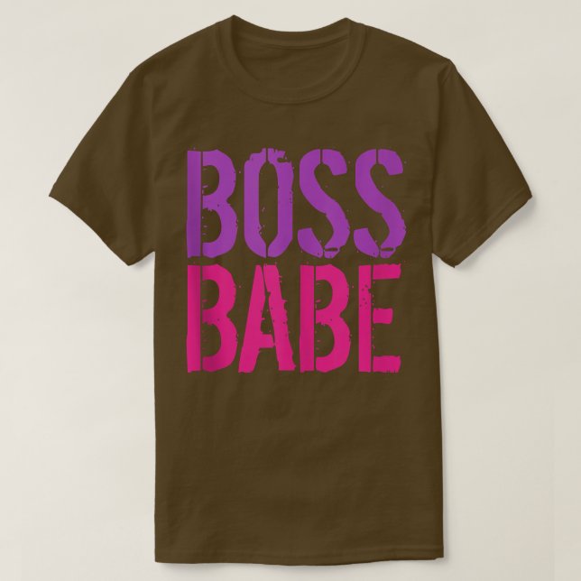 Boss Babe  T-Shirt (Design Front)