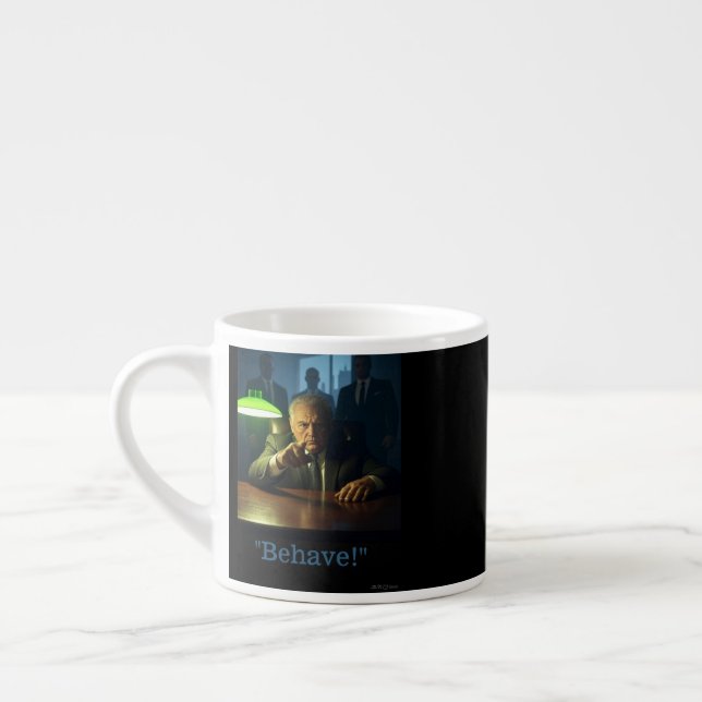 Boss behave right hand espresso mug (Left)