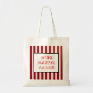 boss Carnival Stripe ring master – Fun Fair circus Tote Bag