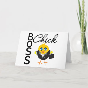 Boss Chick Card