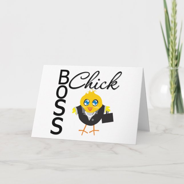 Boss Chick Card (Front)