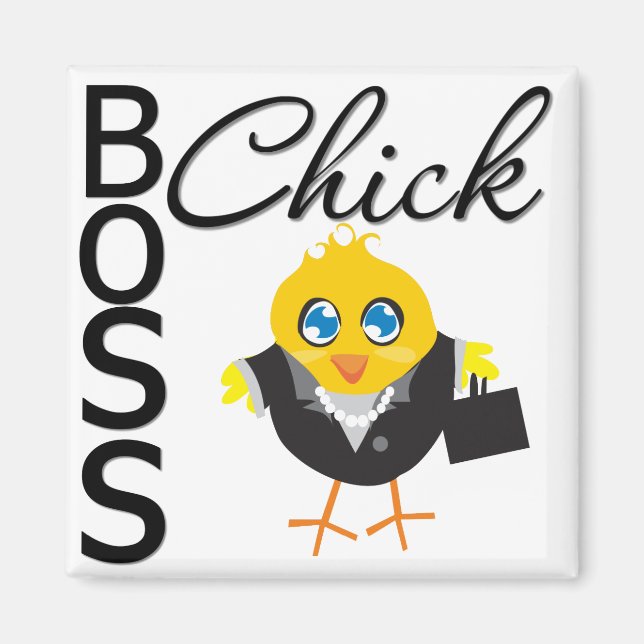 Boss Chick Magnet (Front)