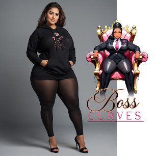 Boss Curves (For Black Hoodie) Hoodie