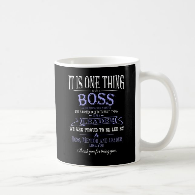 Boss Day mug retirement leaving gift (Right)
