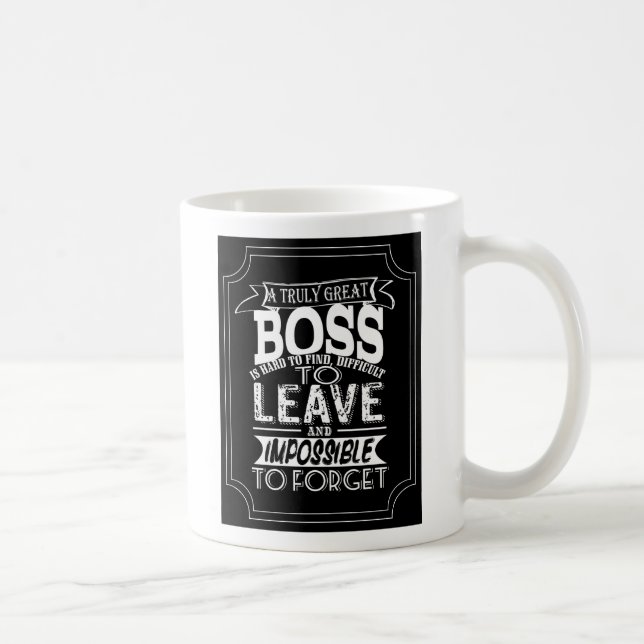 Boss Day Thank you Gift Mug (Right)