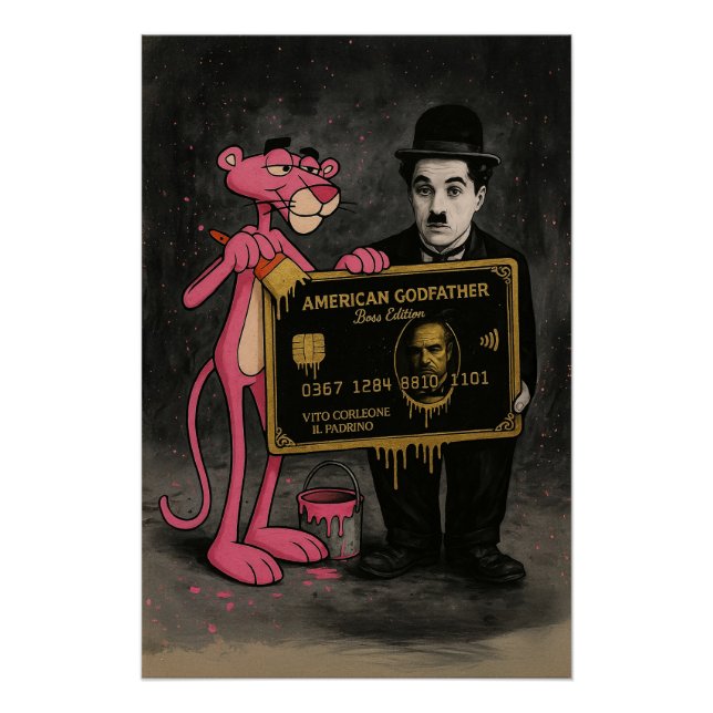 Boss Edition in Black & Pink Poster (Front)