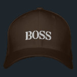 Boss Embroidered Hat<br><div class="desc">The Boss cap</div>