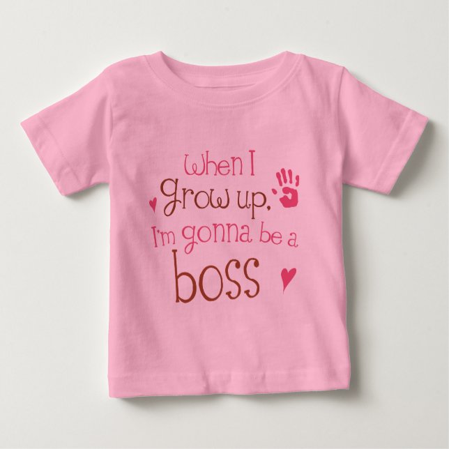 Boss (Future) Infant Baby T-Shirt (Front)
