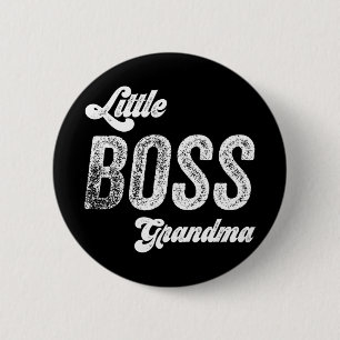 Boss Grandma Baby Mothers Day 6 Cm Round Badge
