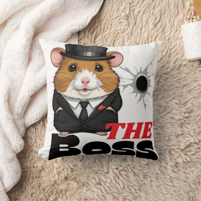 Boss Hamster Kawaii Cushion (Blanket)