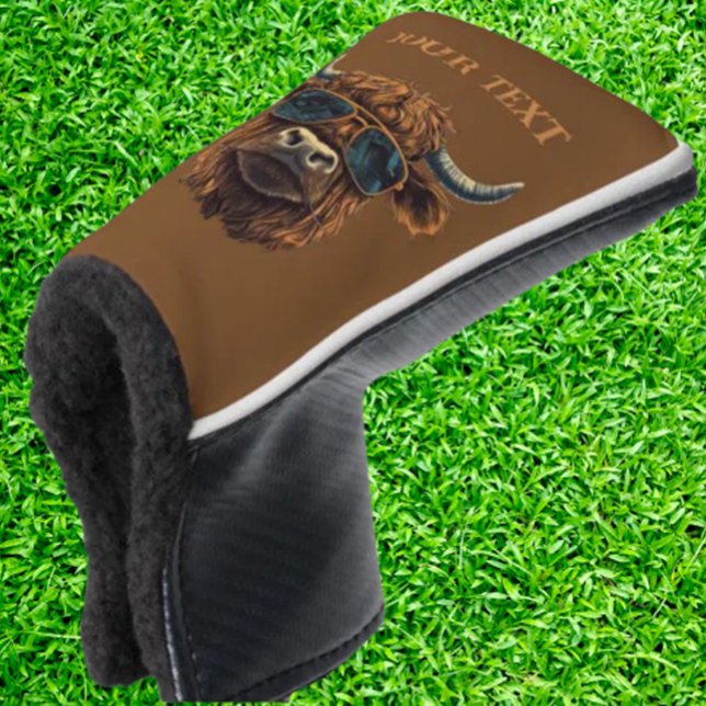BOSS HIGHLANDER COW Golf Head Cover (Creator Uploaded)