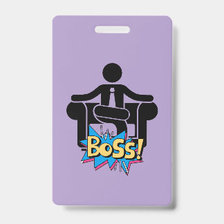 Boss ID Badge