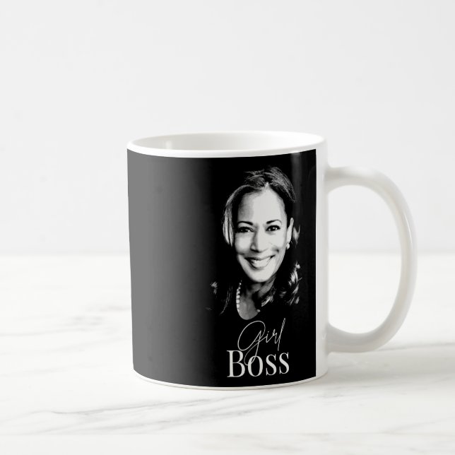 Boss Kamala Harris For Liberal Democrats 1  Coffee Mug (Right)