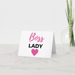 Boss Lady 2 Card