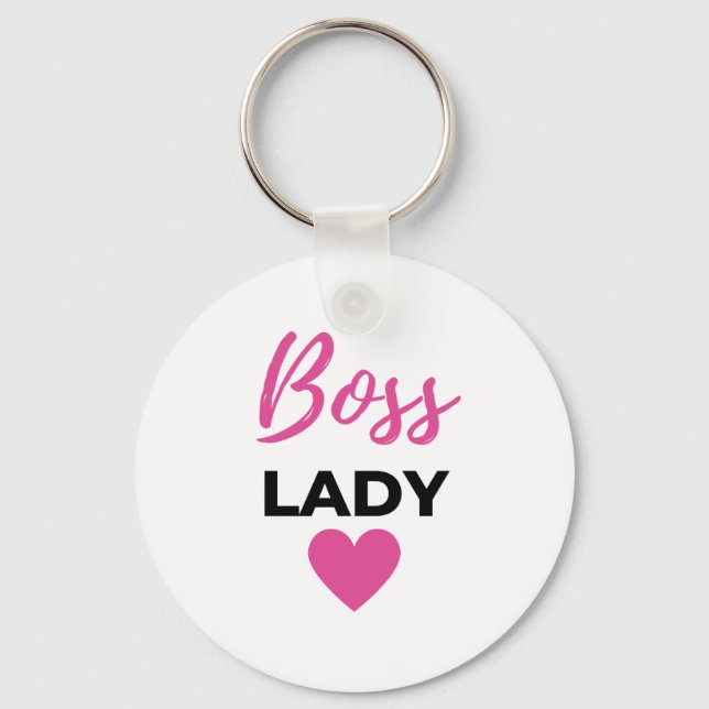 Boss Lady 2 Key Ring (Front)