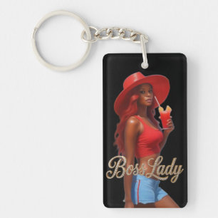 Boss Lady Acrylic Keychain