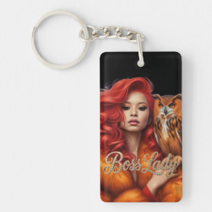 Boss Lady Acrylic Keychain