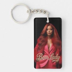 Boss Lady Acrylic Keychain