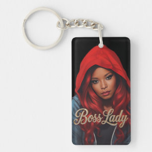 Boss Lady Acrylic Keychain