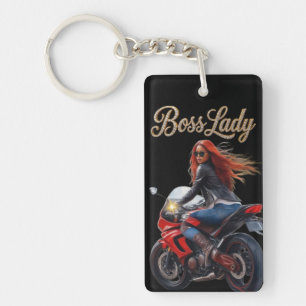 Boss Lady Acrylic Keychain