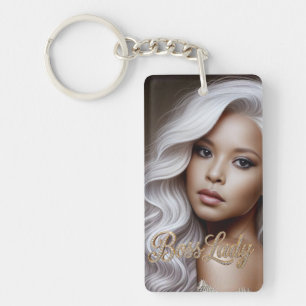 Boss Lady Acrylic Keychain
