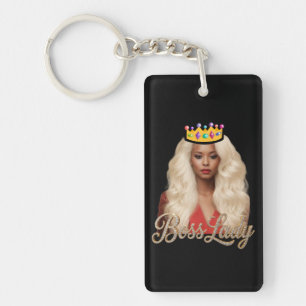 Boss Lady Acrylic Keychain