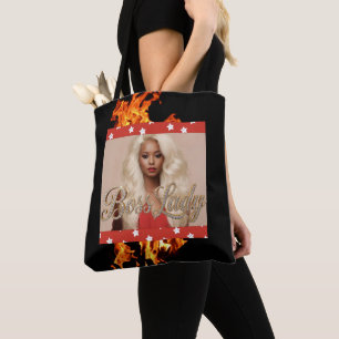 Boss Lady All-Over-Print Tote Bag