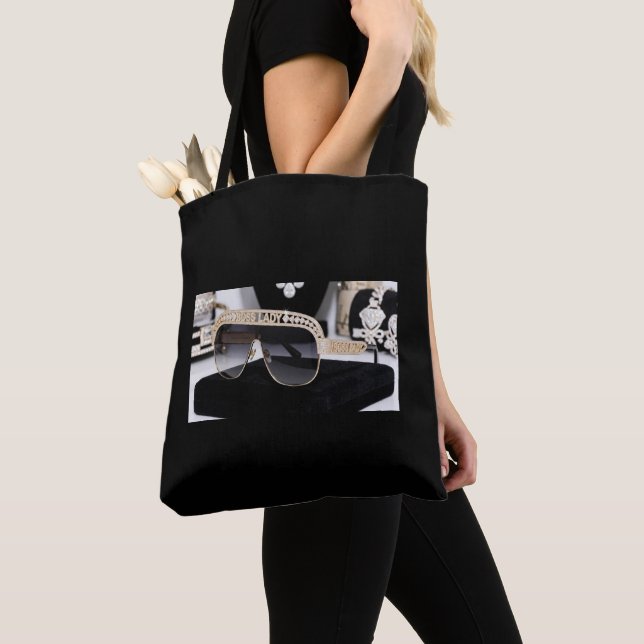 Boss Lady All-Over-Print Tote Bag (Close Up)