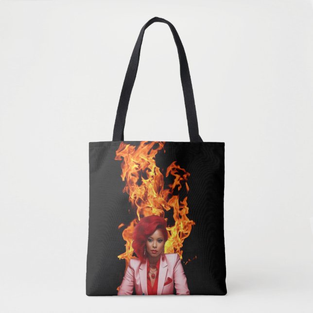 Boss Lady All-Over-Print Tote Bag (Front)