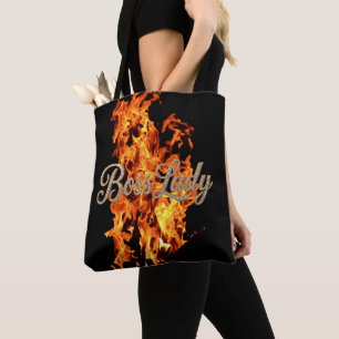 Boss Lady All-Over-Print Tote Bag