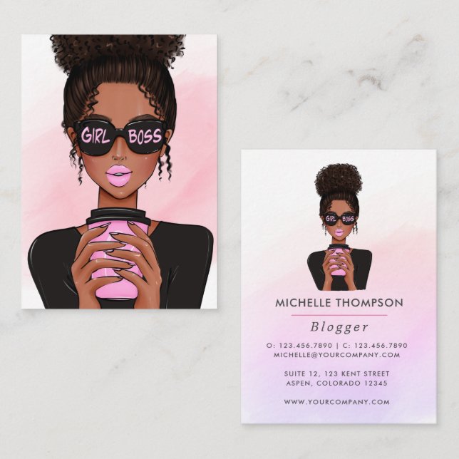 Boss Lady Business Card (Front/Back)