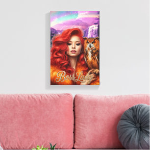 Boss Lady Canvas Print