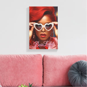 Boss Lady Canvas Print