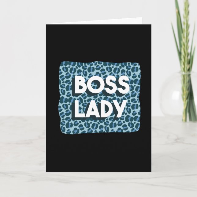 Boss Lady Card (Front)