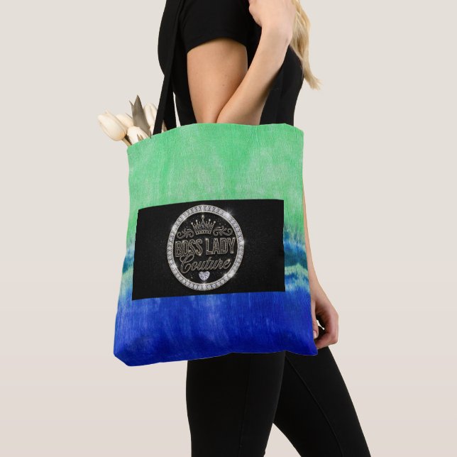 Boss Lady Couture All-Over-Print Tote Bag (Close Up)