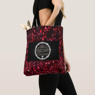 Boss Lady Couture All-Over-Print Tote Bag