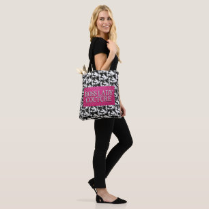 Boss Lady Couture All-Over-Print Tote Bag
