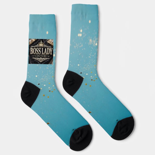 Boss Lady Couture Crew Socks (Right)
