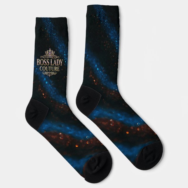 Boss Lady Couture Crew Socks (Right)