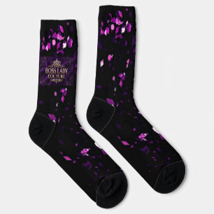 Boss Lady Couture Crew Socks