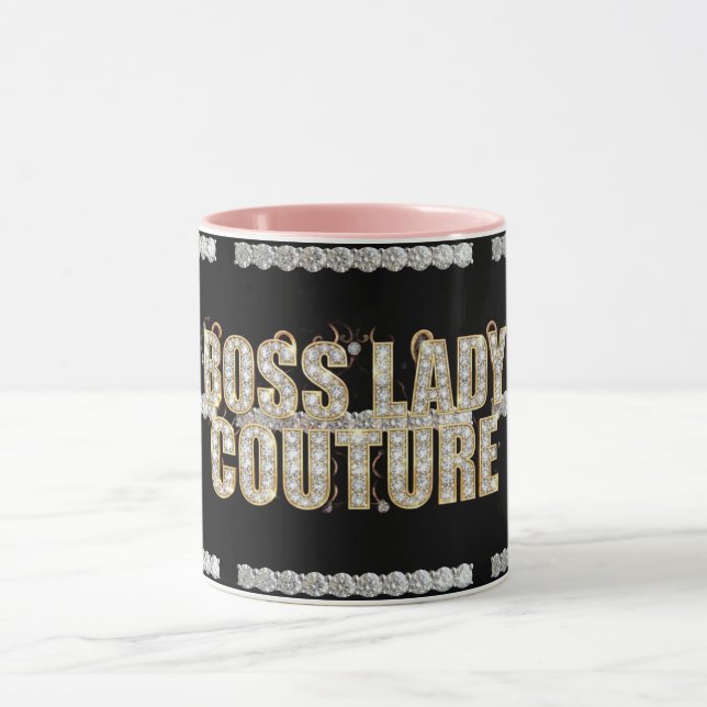 Boss Lady Couture Diamonds Mug (Center)