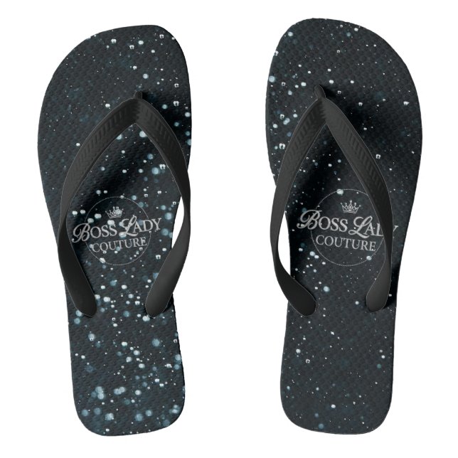 Boss Lady Couture Pair of Flip Flops (Footbed)