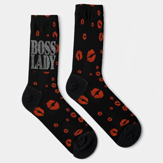Boss Lady Crew Socks (Right)
