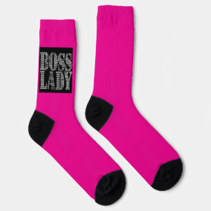 Boss Lady Crew Socks