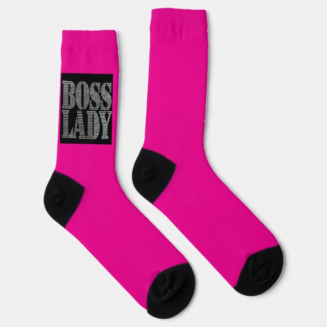 Boss Lady Crew Socks (Right)