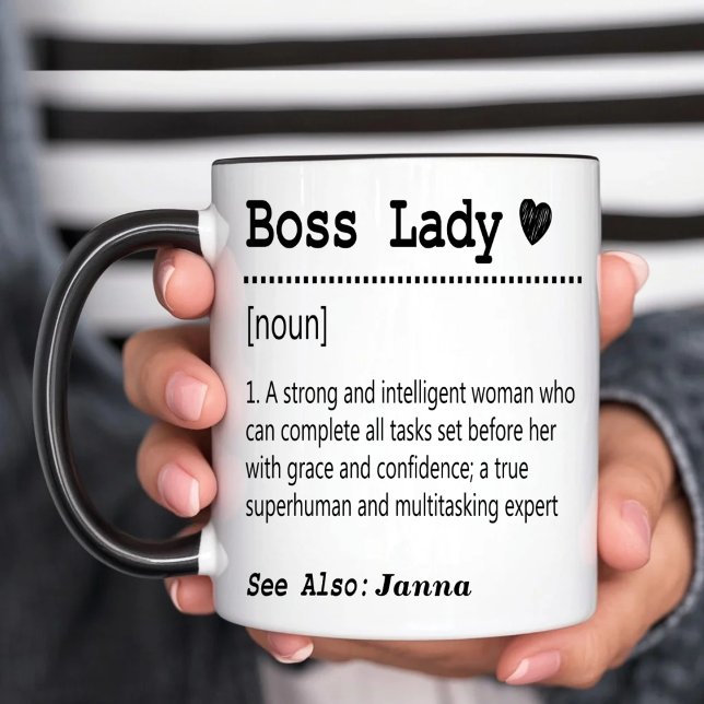 Boss Lady Definition Mug (Creator Uploaded)