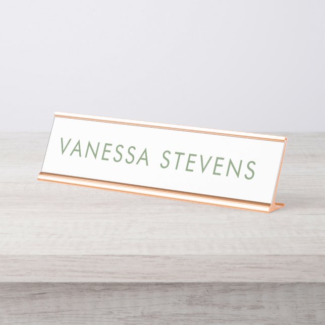 Boss Lady Desk Name Plate (Front)