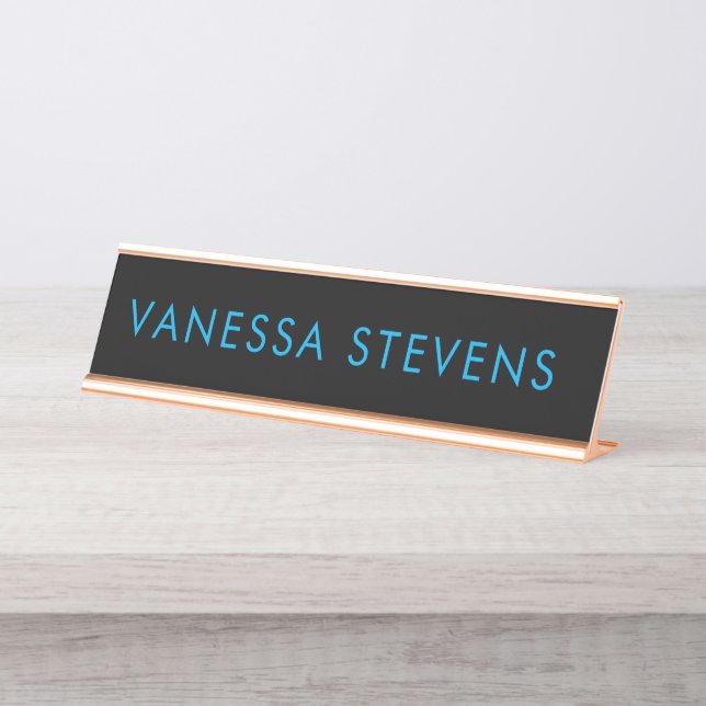 Boss Lady Desk Name Plate (Front)